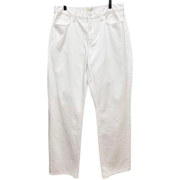 Favorite Daughter The Tommy Mid Rise Boyfriend Jean Size 31‎ White Anthropologie - Picture 5 of 16